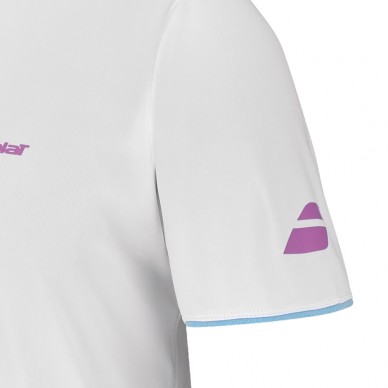 Babolat Crew Neck Tee Lebrón Weiß T-Shirt