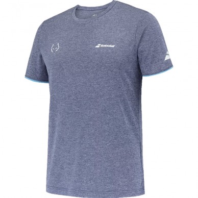 Babolat Crew Neck Tee Lebrón Blau T-Shirt