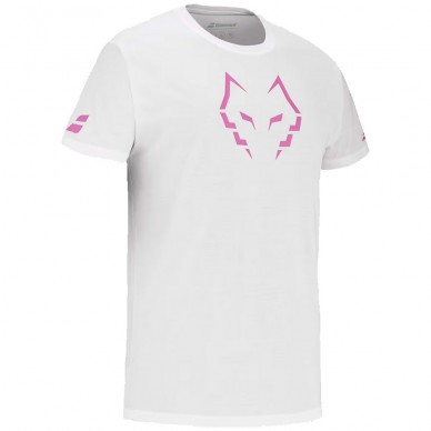 Babolat Cotton Tee Lebrón Weißes T-Shirt