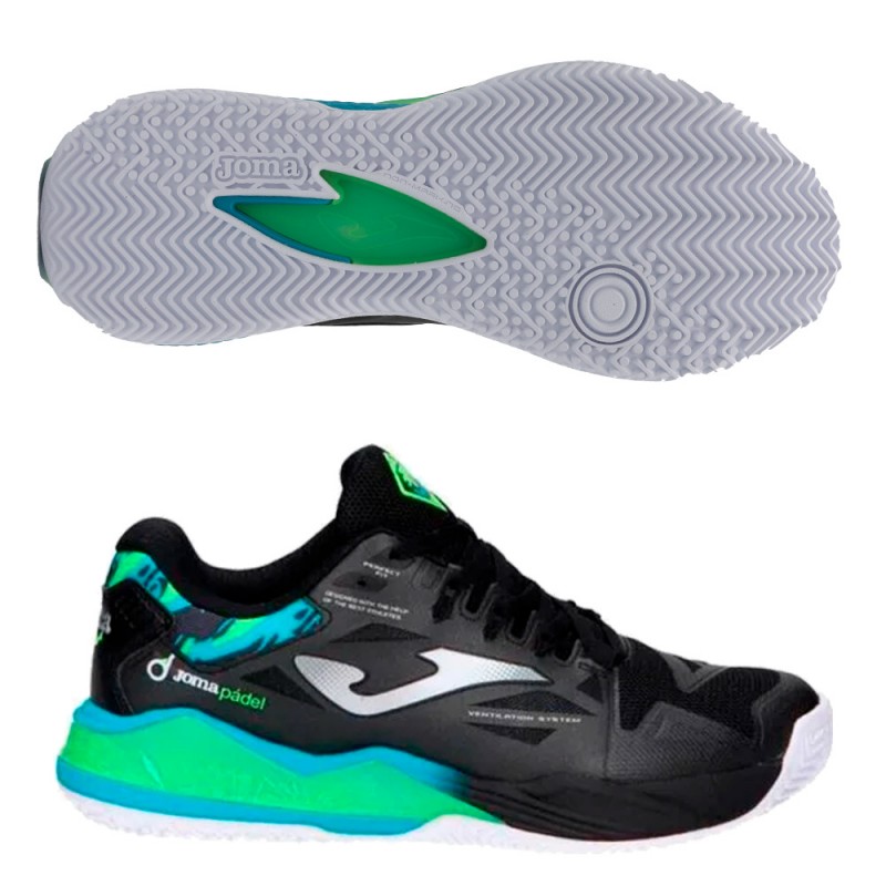 Joma Spin Men 2501 Padelschuhe black 2025