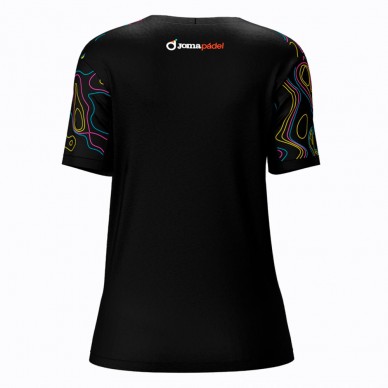 Joma Turnier Kapsel Damen T-Shirt schwarz