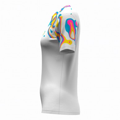 Joma Turnier Capsule Frau weißes T-Shirt