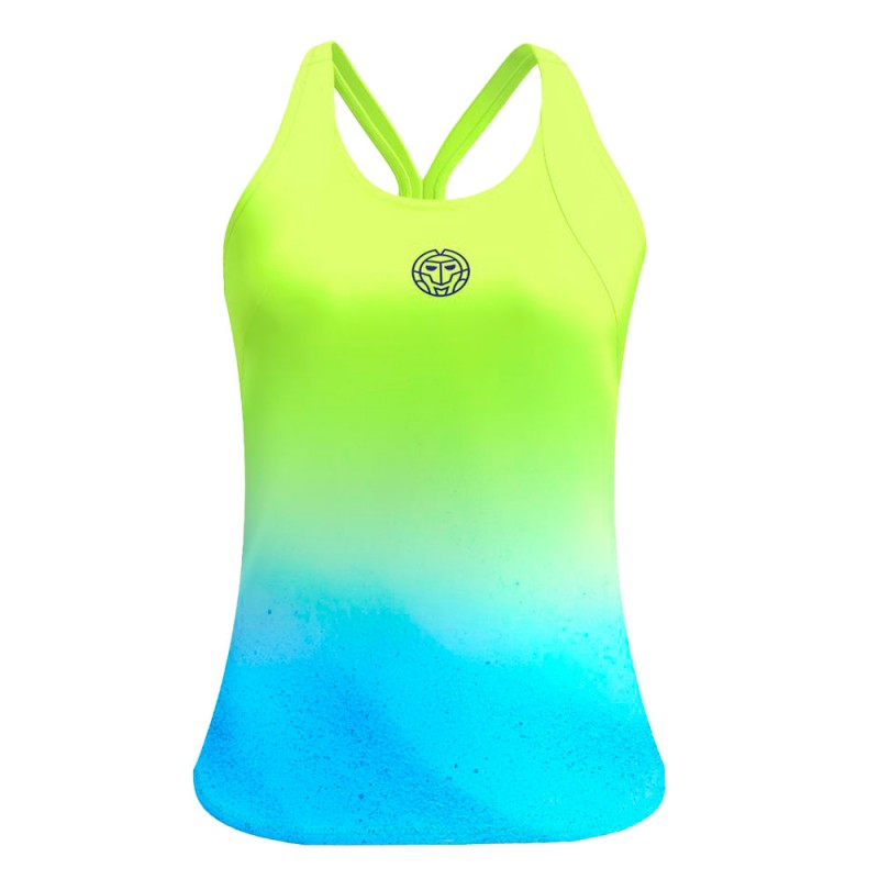 Bidi Badu Beach Spirit Tank gelb blau T-Shirt