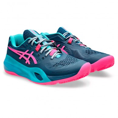Asics Gel Resolution X Padel mako blau hot pink 2025 Padel schuhe