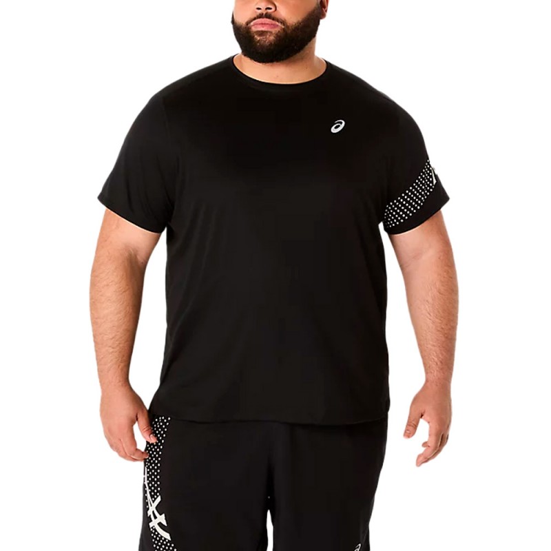 T-Shirt Asics Icon SS Top schwarz