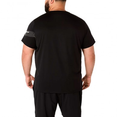 T-Shirt Asics Icon SS Top schwarz