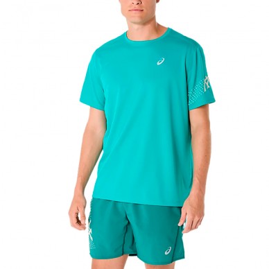 T-shirt Asics Icon SS Top türkis