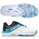 Babolat Movea 2 Men white cyan blue 2025 Padel schuhe