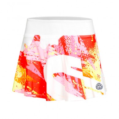 Bidi Badu Wild Arts Gedruckt Wavy Rock Weiß Rosa