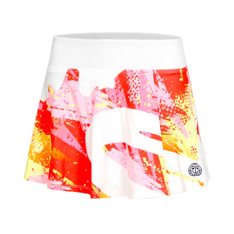 Bidi Badu Wild Arts Gedruckt Wavy Rock Weiß Rosa