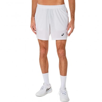 Short Asics Court 7IN weiß