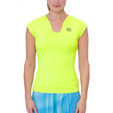 Bidi Badu Beach Spirit V-Neck Tee gelbes T-Shirt