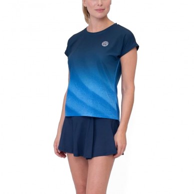Bidi Badu Beach Spirit Capsleeve dunkelblaues T-Shirt