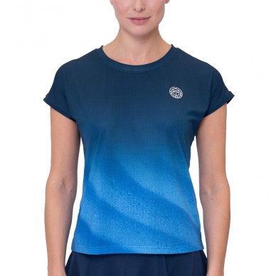 Bidi Badu Beach Spirit Capsleeve dunkelblaues T-Shirt