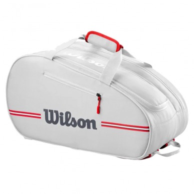 Wilson Team Padel Schlägertasche Weiß 2025