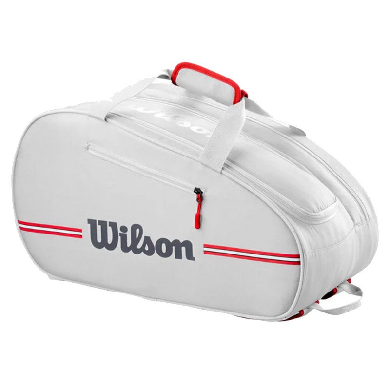 Wilson Team Padel Schlägertasche Weiß 2025