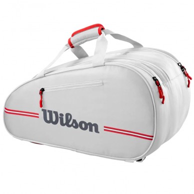 Wilson Team Padel Schlägertasche Weiß 2025