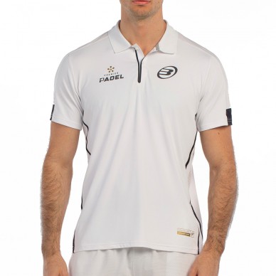 Bullpadel Bogue weißes Polo