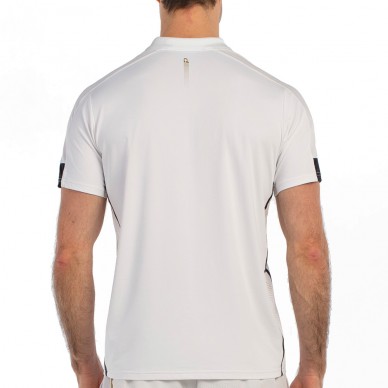 Bullpadel Bogue weißes Polo