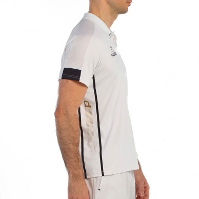 Bullpadel Bogue weißes Polo