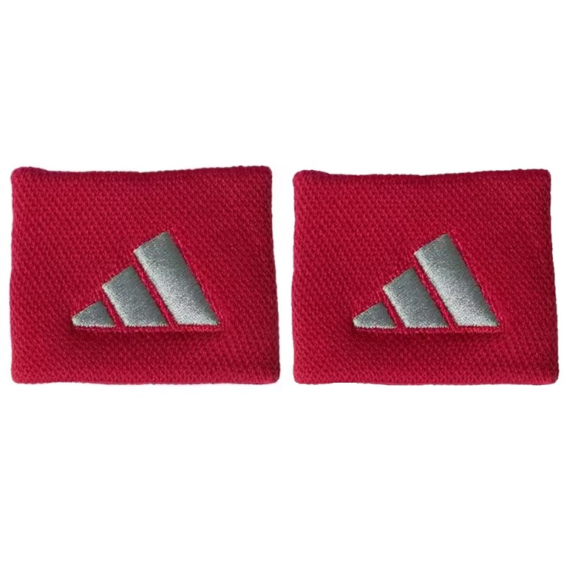 Armband Adidas S rot grau Logo