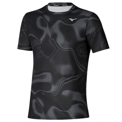 Mizuno Core Graphic Tee schwarzes T-Shirt