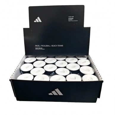Cubo Overgrip Adidas Tacky Feeling blanco microperforado