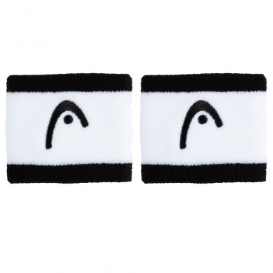 Head Armbänder Striped 2.5 schwarz weiße
