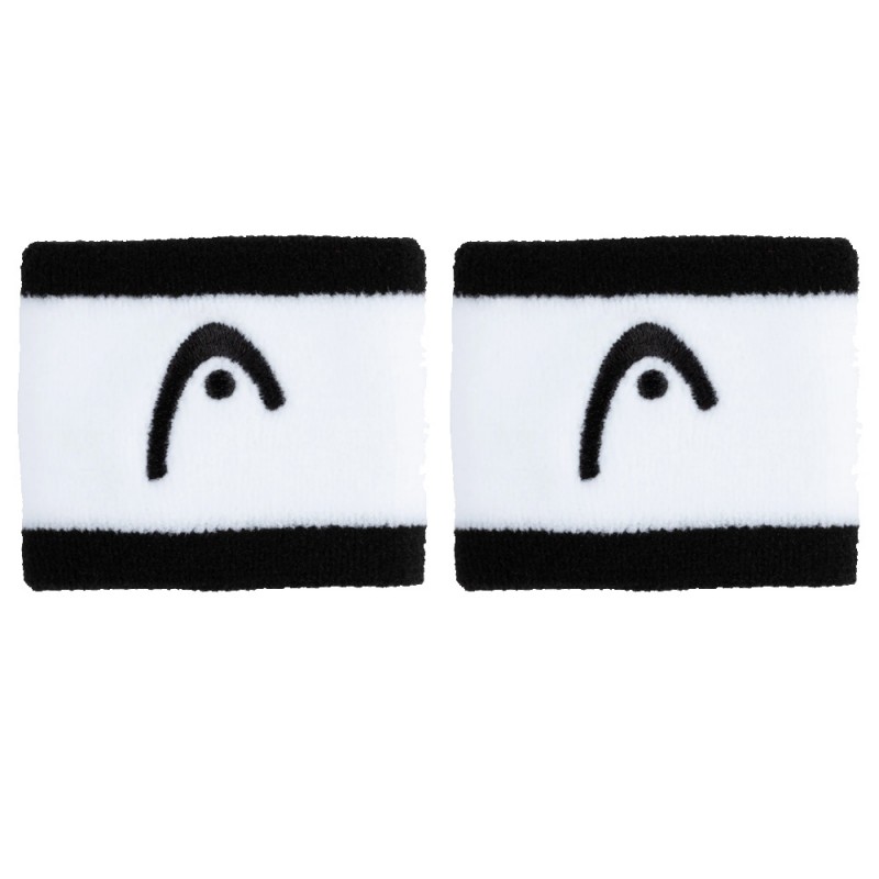 Head Armbänder Striped 2.5 schwarz weiße
