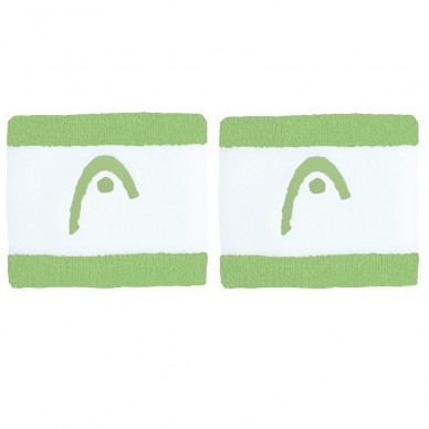 Head Armbänder Striped 2.5 grün weiße