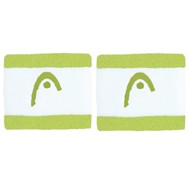 Head Armbänder Striped 2.5 weiß lima