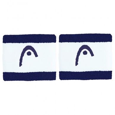 Armband Head Striped 2.5 blaue weiße