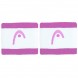 Armband Head Striped 2.5 weiße rosa