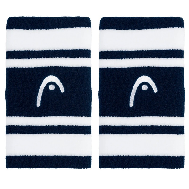 Armband Head Striped 5 blau weiß