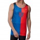 Mizuno Dryaeroflow Graphic Tank rot blau T-Shirt