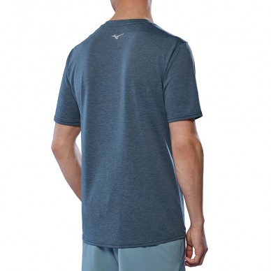 Mizuno Core RB Tee Indigo Blau T-Shirt
