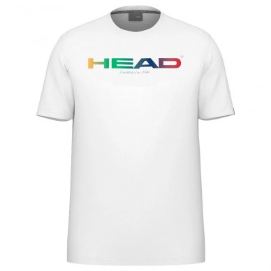 Head T-shirt Rainbow weißes