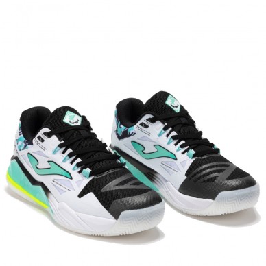 Joma Spin Men Padelschuhe 2542 white turquoise 2025