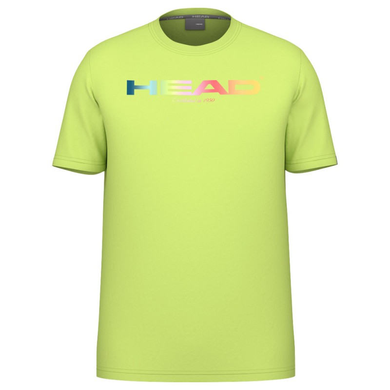 Head T-Shirt Rainbow Limettengrünes