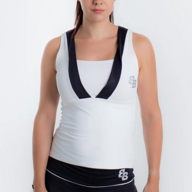 BB Bali weiß schwarz T-Shirt