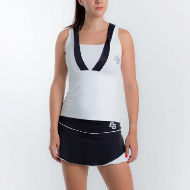 BB Bali weiß schwarz T-Shirt