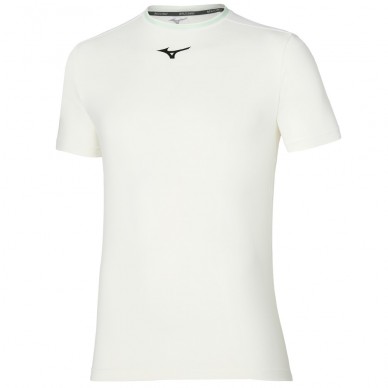 Mizuno Tennis Shadow Graphic Tee weiß T-Shirt
