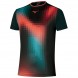 Mizuno Tennis Shadow Graphic Tee T-Shirt schwarz rot