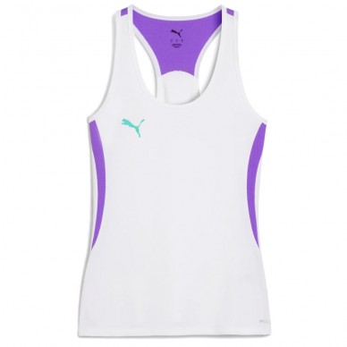 Puma Individual Padel Tank-Shirt weiß lila