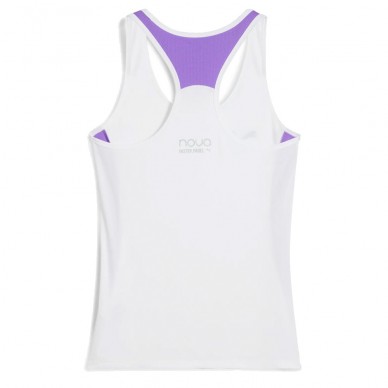Puma Individual Padel Tank-Shirt weiß lila