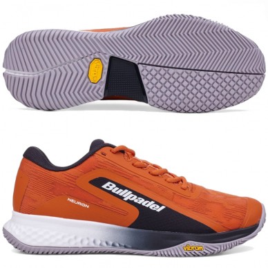 Bullpadel Padelschuhe Neuron Vibram 25V Orange 2025