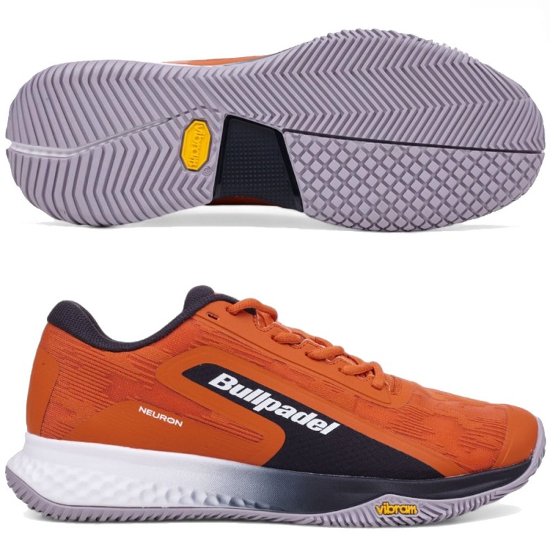 Bullpadel Padelschuhe Neuron Vibram 25V Orange 2025