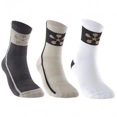 Bullpadel BPPMR2503 Premier Socken Packung mit 3 Farben