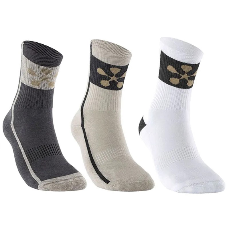 Bullpadel BPPMR2503 Premier Socken Packung mit 3 Farben