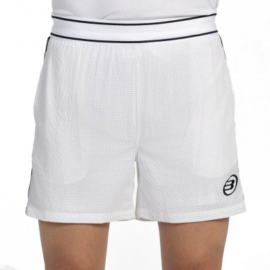 Bullpadel Short Lobios weiß schwarz
